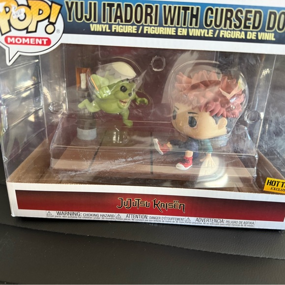 Funko Pop! Jujutsu Kaisen #1541 – Yuji Itadori with Cursed Doll – Anime Moment - Picture 4 of 4